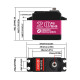 Сервопривод 60г DSServo DS3218 Pro 20кг/0,1сек/6.8В цифровой IP66 (270)