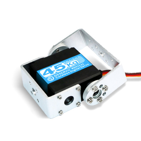 Сервопривід двохосьовий стандарт 60г DSServo Coreless RDS3245 45кг/0,11сек/7.4В 25T цифровий (180)