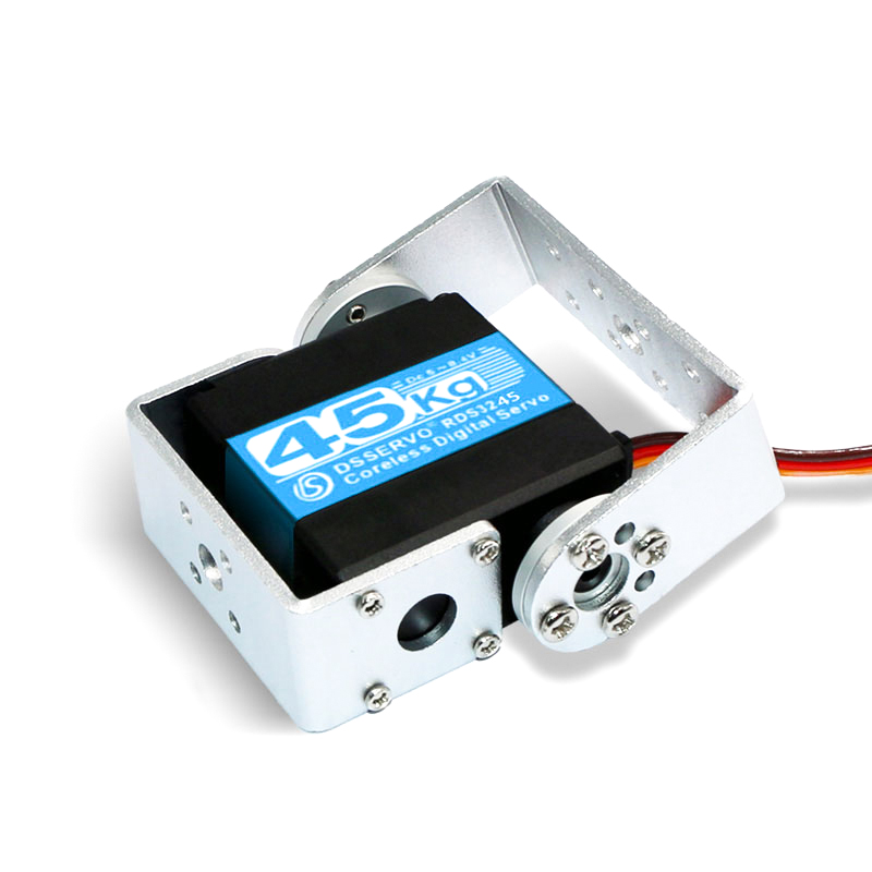 Сервопривод двухосевой стандарт 60г DSServo Coreless RDS3245 45кг/0,11сек/7.4В 25T цифровой (180)