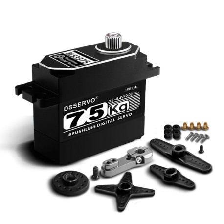 Brushless servo drive DSServo BLS3375 BLDC 75kg/0.11sec/8.4V digital IP66 (270)