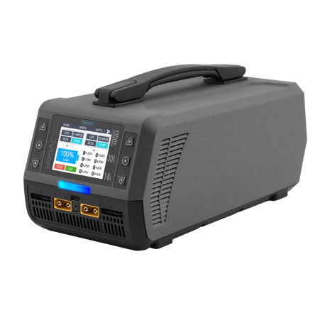 Charger for 2 batteries ToolKitRC M8DAC AC 1300W 50A 1-8S with built-in power supply