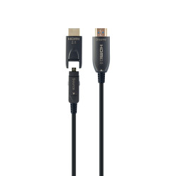 Кабель Cablexpert CCBP-HDMID-AOC-50M, HDMI V.2.0, вилка/вилка, с позолоченными контактами, 50 м