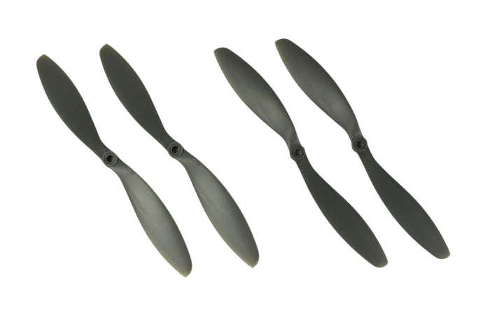 Propellers 9" electric APC 9x4.7SF-B4 for radio-controlled airplanes (2CW + 2CCW)
