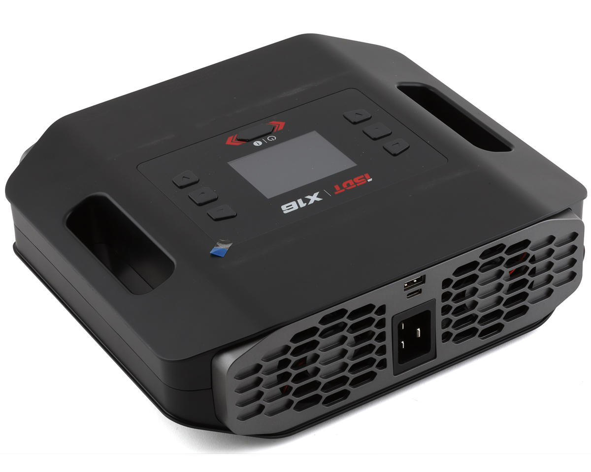 Зарядний пристрій для дрона iSDT X16,1100W x 2/20A x 2 1-16S з вбудованим блоком живлення