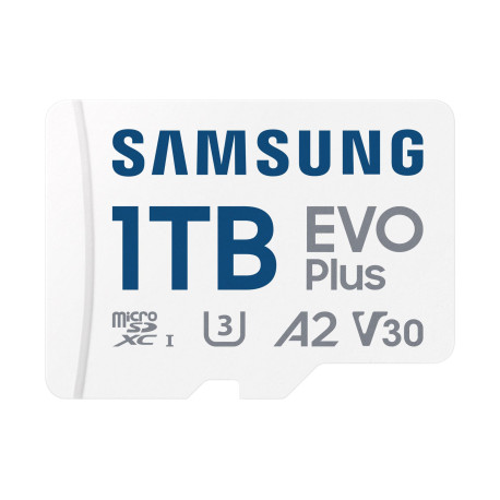 Карта памяти Samsung EVO PLUS A2 MicroSDXC 1TB UHS-I V30 U3 R160MB/s