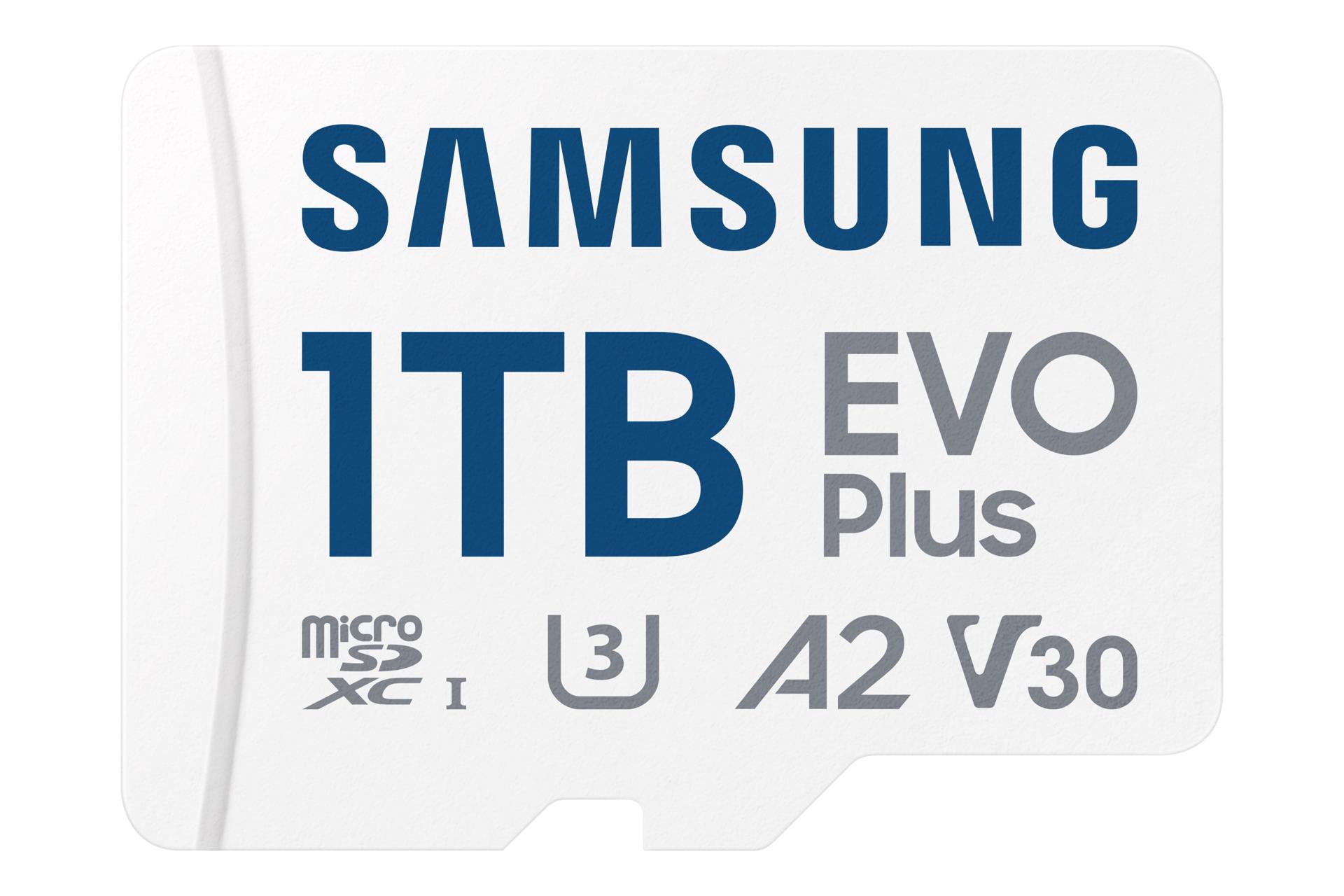 Карта памяти Samsung EVO PLUS A2 MicroSDXC 1TB UHS-I V30 U3 R160MB/s