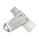 Флеш-память USB-A/USB-C SanDisk Ultra Dual Drive Luxe 512GB USB 3.1 (Silver)