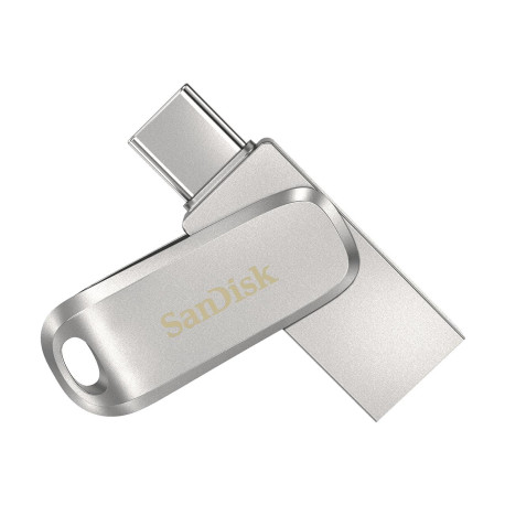 SanDisk Ultra Dual Drive Luxe 512GB USB 3.1 (Silver) USB-A/USB-C Flash Drive