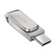 SanDisk Ultra Dual Drive Luxe 512GB USB 3.1 (Silver) USB-A/USB-C Flash Drive