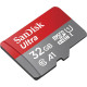 SanDisk Ultra A1 MicroSDHC 32GB UHS-I U1 R120MB/s memory card + SD adapter