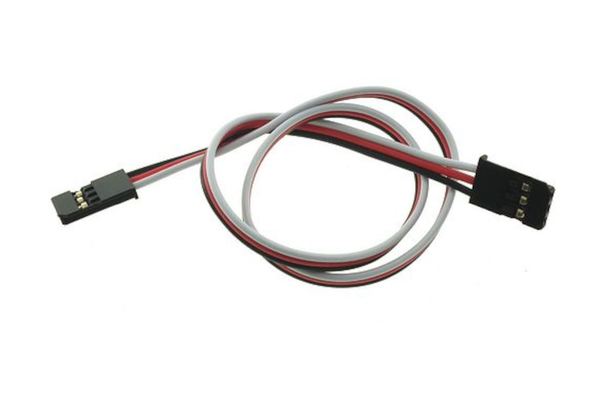 50 pcs - Futaba 22AWG Male - Male Servo Cable (50 cm)
