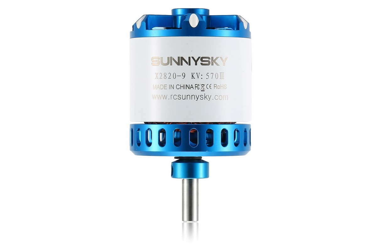 Motor for airplanes SunnySky X2820 V3 KV570 6S