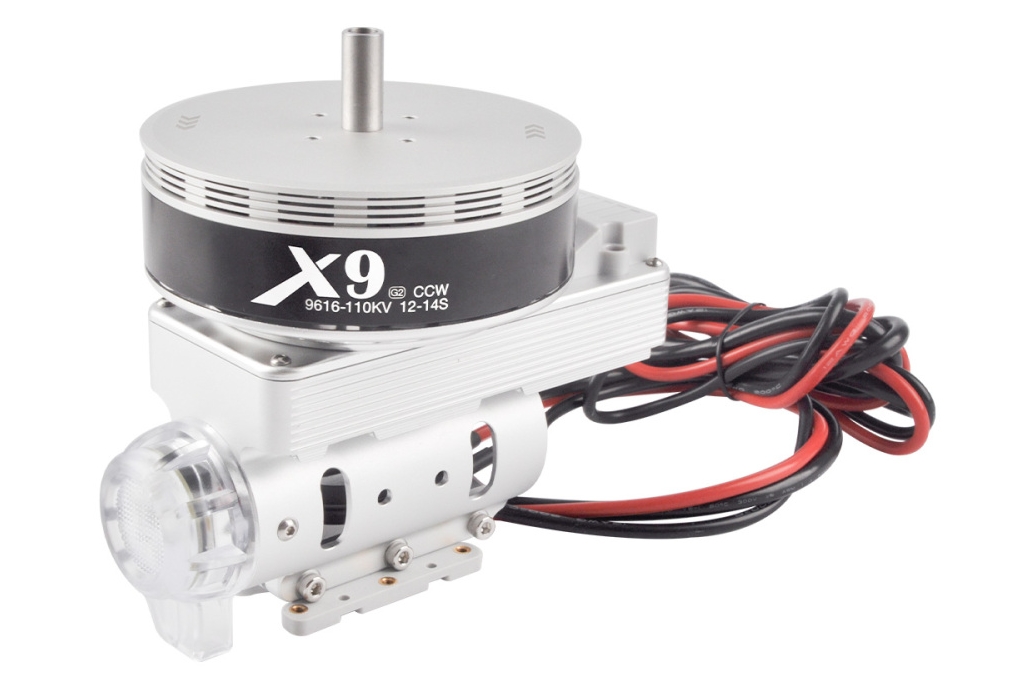 Комбо мотор Hobbywing Xrotor X9 D40 12S с регулятором без пропеллера (CCW)