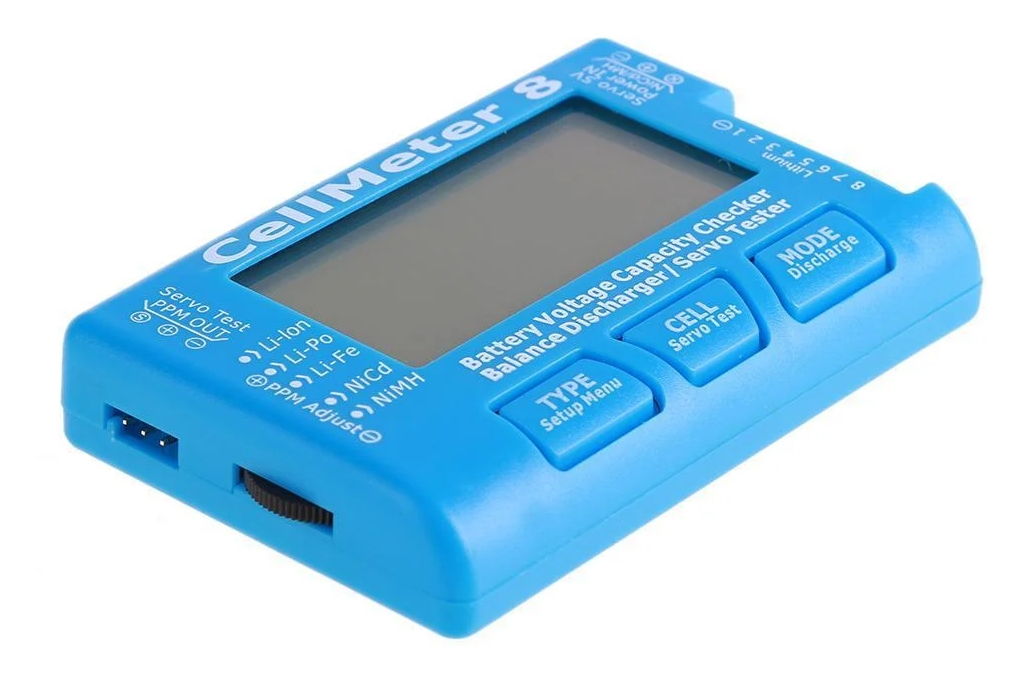 LiPo battery tester CellMeter8