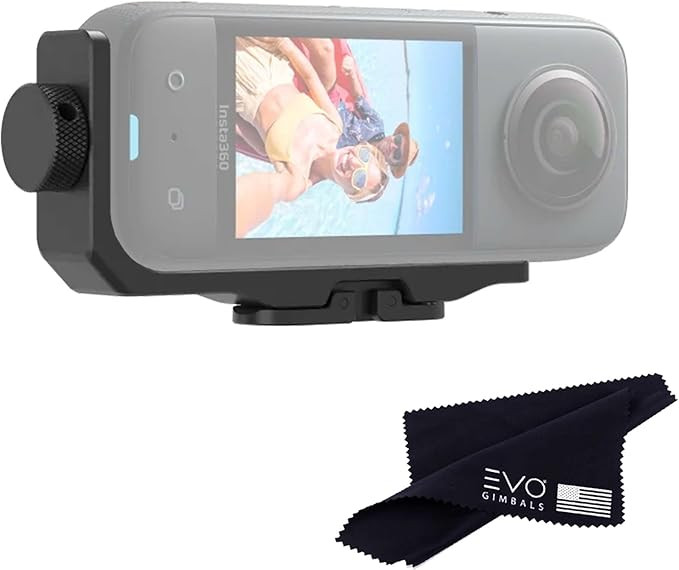 Insta360 X3 Horizontal Action Mount Clamp