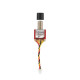 Momentary toggle switch for Radiomaster GX12 remote control