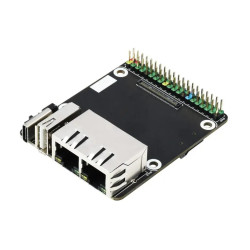 Плата расширения Mini Dual Gigabit для Raspberry PI CM4 (2xEthernet, USB)