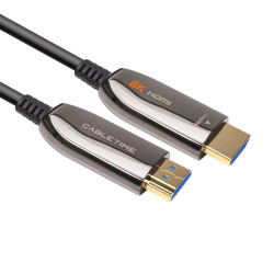 Video cable Cabletime HDMI (M) - HDMI (M), 2.1V, 8K, 60Hz, 48Gbps, 10m