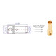 50 шт - Коннекторы AMASS GC3510 3.5MM Female