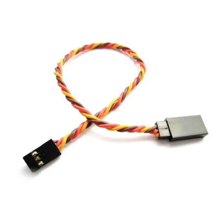 50 шт - Подовжувач 22AWG для сервоприводів JR скручений (120 см)
