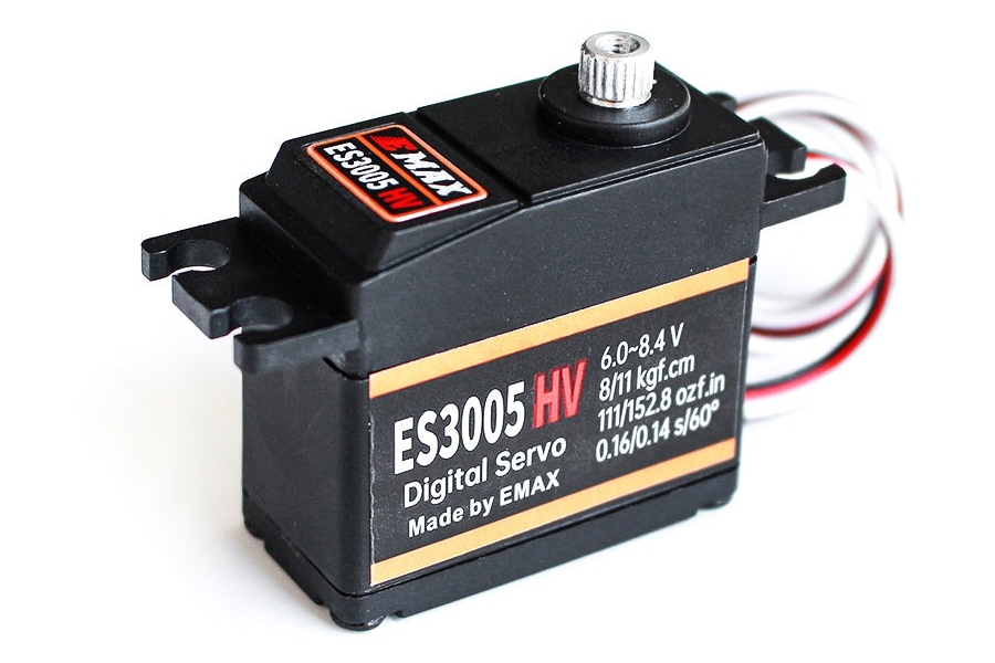 Сервопривід стандарт 43г Emax ES3005HV 11кг/0.11сек/8.4В 23T цифровий