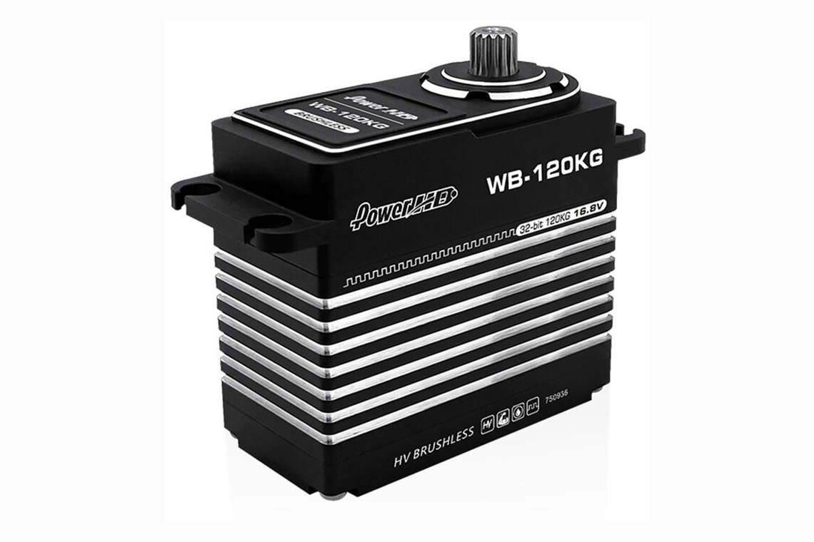 Servo drive large 212g Power HD WB-120KG 120kg/0.14sec/16.8V brushless