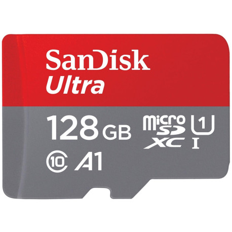 Карта пам’яті SanDisk Ultra A1 MicroSDXC 128GB UHS-I U1 R140MB/s (SDSQUAB-128G-GN6IA)