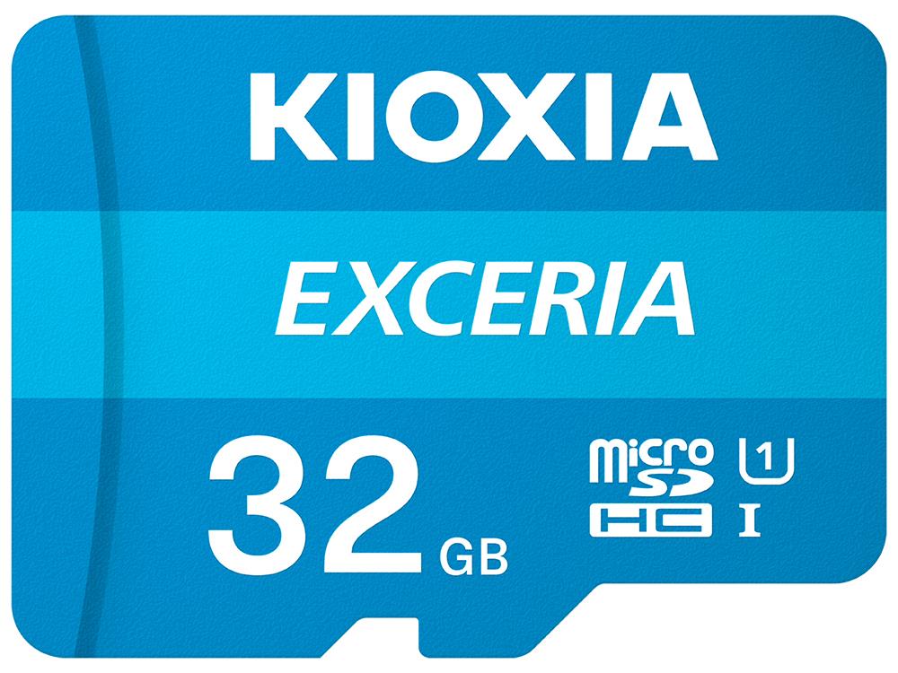 Memory card KIOXIA EXCERIA microSD 32GB C10 UHS-I U1 R100MB/s
