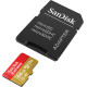 Карта пам'яті SanDisk Extreme A2 MicroSDXC UHS-I U3 64GB R170/W80MB/s + SD адаптер