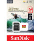 Карта пам'яті SanDisk Extreme A2 MicroSDXC UHS-I U3 64GB R170/W80MB/s + SD адаптер