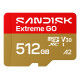 Карта пам'яті SanDisk Extreme GO A2 microSD 512GB C10 UHS-I U3 V30 R240/W160MB/s