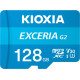 Карта пам'яті KIOXIA EXCERIA G2 microSD 128GB C10 UHS-I U3 V30 R100/W50MB/s