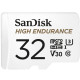 SanDisk High Endurance MicroSDXC 32GB V30 U3 R100/W40MB/s Memory Card