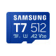 Карта пам’яті Samsung T7 A2 MicroSDXC 512GB UHS-I V30 U3 R170/W130MB/s