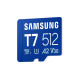 Карта пам’яті Samsung T7 A2 MicroSDXC 512GB UHS-I V30 U3 R170/W130MB/s