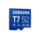 Карта пам’яті Samsung T7 A2 MicroSDXC 512GB UHS-I V30 U3 R170/W130MB/s