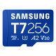 Карта пам’яті Samsung T7 A2 MicroSDXC 256GB UHS-I V30 U3 R170/W130MB/s