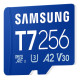 Samsung T7 A2 MicroSDXC 256GB UHS-I V30 U3 R170/W130MB/s Memory Card