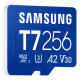 Карта пам’яті Samsung T7 A2 MicroSDXC 256GB UHS-I V30 U3 R170/W130MB/s