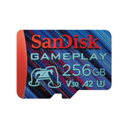 Карта пам'яті SanDisk GamePlay A2 microSDXC 256GB UHS-I V30 U3 R190/W130MB