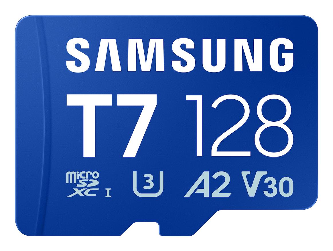 Карта пам’яті Samsung T7 A2 MicroSDXC 128GB UHS-I V30 U3 R170/W130MB/s