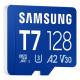 Карта пам’яті Samsung T7 A2 MicroSDXC 128GB UHS-I V30 U3 R170/W130MB/s