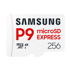Samsung P9 EXPRESS A1 MicroSDXC 256GB UHS-I V30 U3 R800MB/s Memory Card