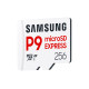 Карта пам’яті Samsung P9 EXPRESS A1 MicroSDXC 256GB UHS-I V30 U3 R800MB/s