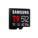 Карта пам’яті Samsung T9 A2 MicroSDXC 512GB UHS-I V30 U3 R200/W130MB/s