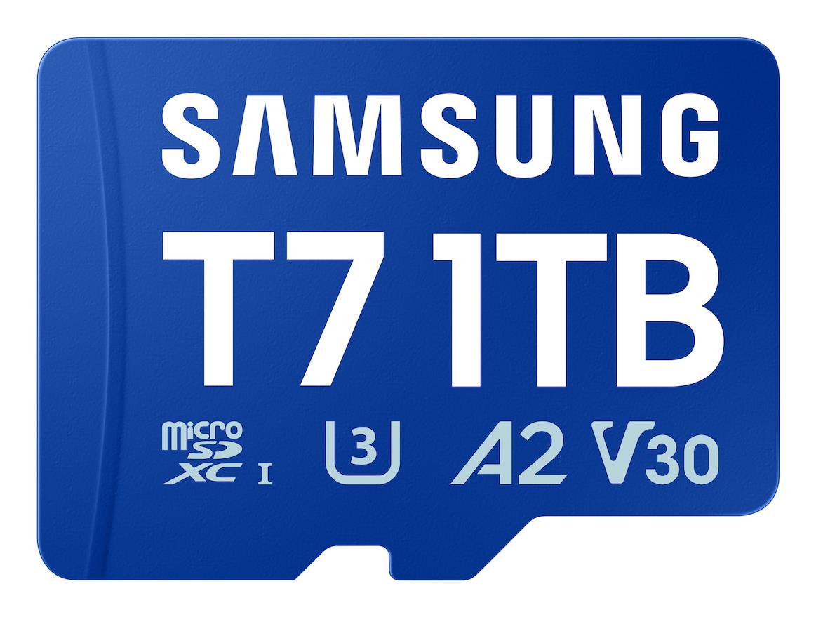Карта пам’яті Samsung T7 A2 MicroSDXC 1TB UHS-I V30 U3 R170/W130MB/s