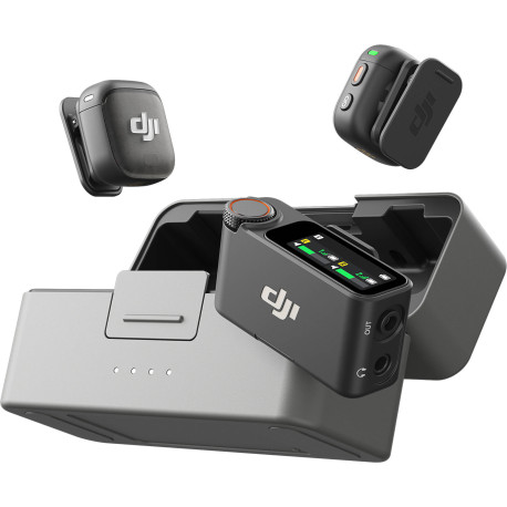 Беспроводная микрофонная система DJI Mic 3 (2TX +1RX + Зарядный кейс)