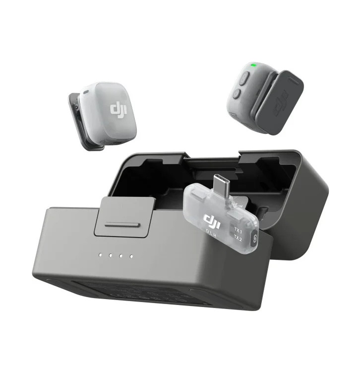 Wireless microphone system DJI Mic Mini 2 (2TX + 1RX + Charging case)