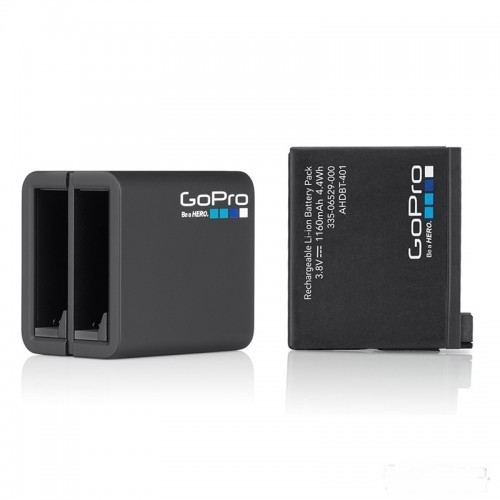 GoPro Dual Battery Charger with battery for HERO4