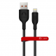 Арамідний Quick Charge MFi кабель для iPhone / iPad Snowkids 1.2м 